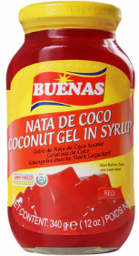 Buenas Nata De Coco Red 340g