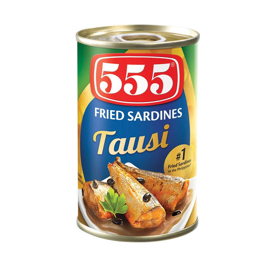 555 Fried Sardines with Tausi 155g