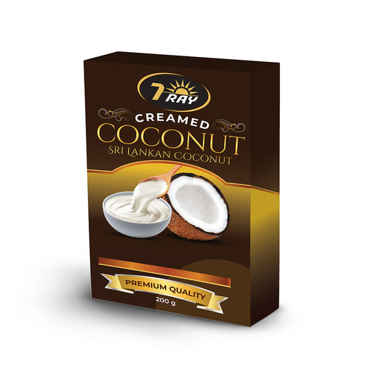 7 Ray Organic Creamed Coconut 200g