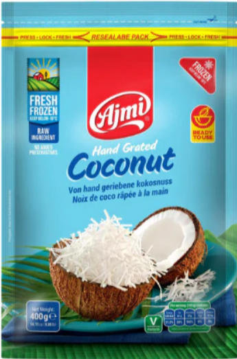 Ajmi Hand Grated Coconut 400g