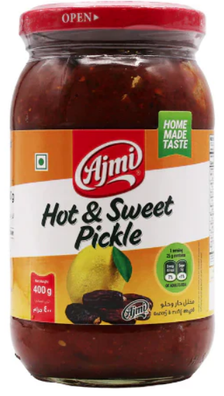Ajmi Hot & Sweet Pickle 400g