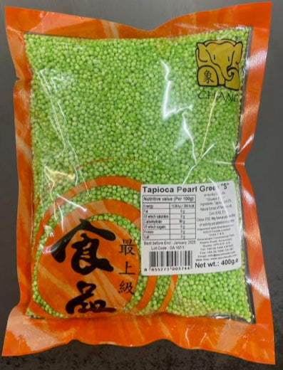 Chang Green Tapioca Pearls 400g