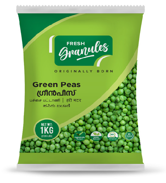 Fresh Granules Green Peas 1kg
