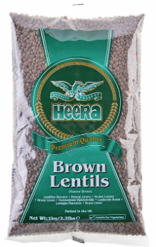 Heera Brown Lentils 1kg