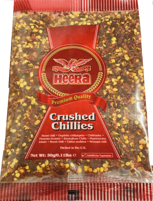 Heera Crushed Chillies 50g