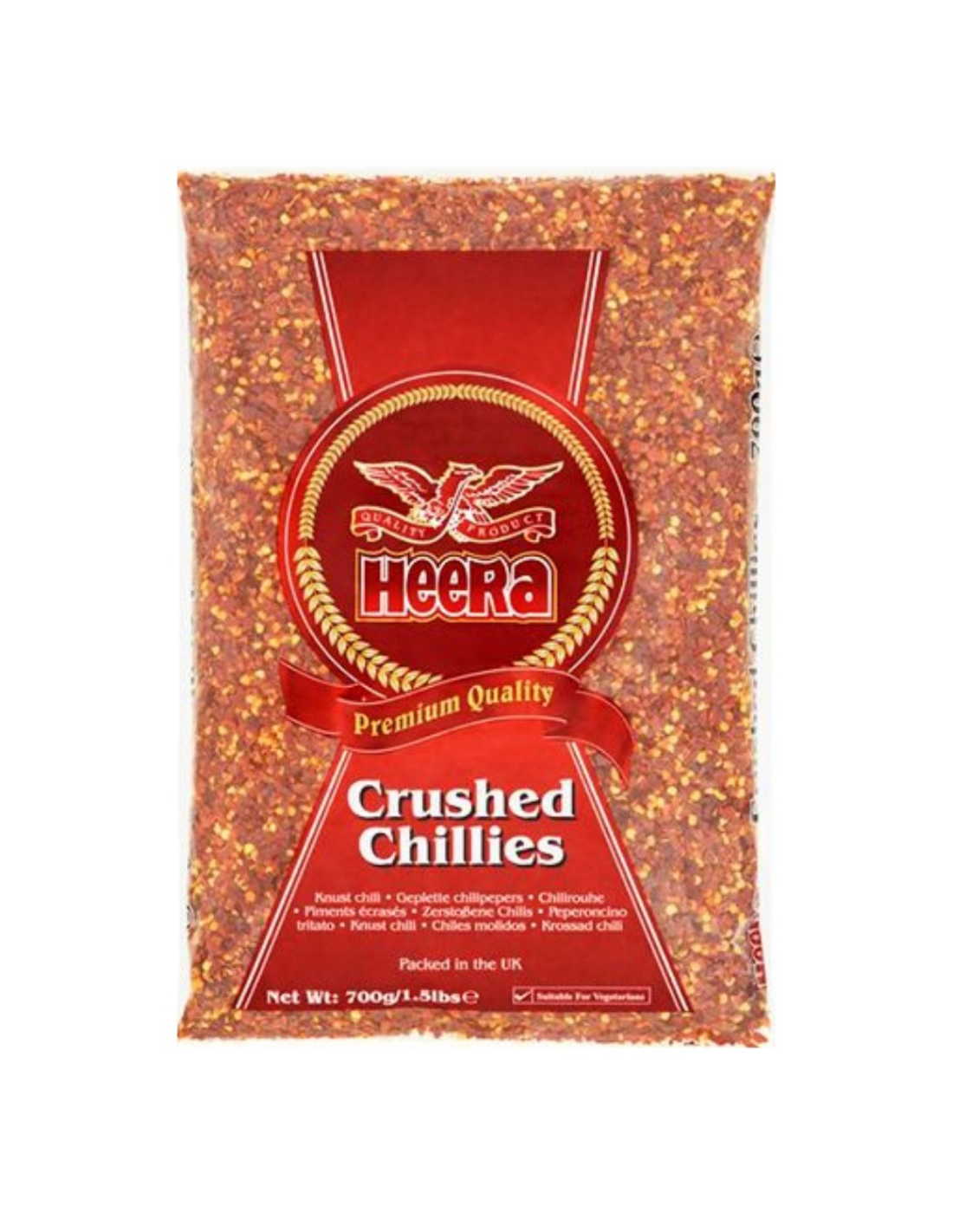 Heera Crushed Chillies 700g