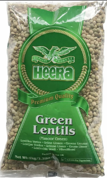 Heera Green Lentils 1kg