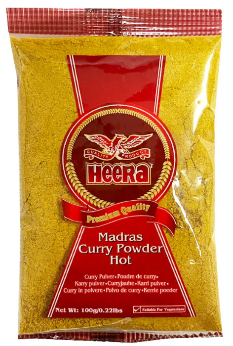 Heera Madras Curry Powder Hot 100g