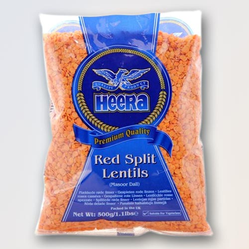 Heera Red Split Lentils 500g