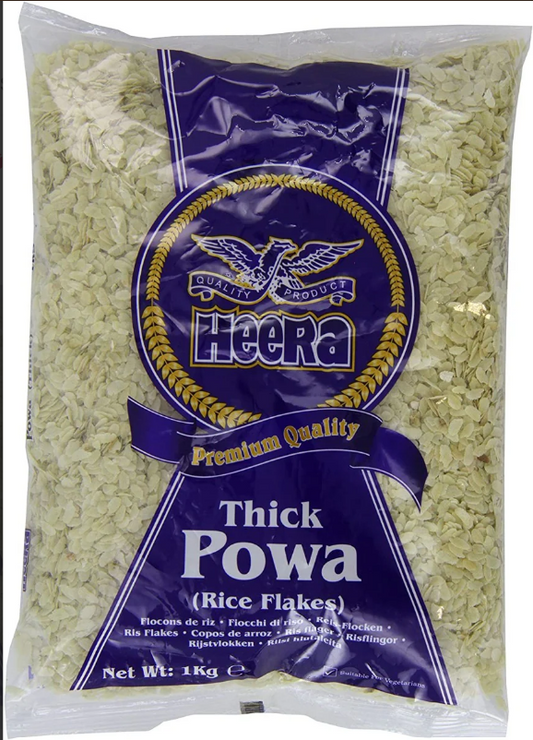 Heera Thick Powa Rice Flakes 1kg