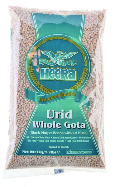 Heera Urid Whole Gota 1kg