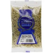 Heera White Pepper Whole 100g