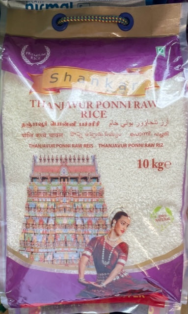 Shankar Thanjavur Ponni Raw Rice 10kg