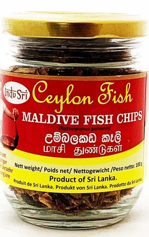 Indu Sri Ceylon Fish Maldive Fish Chips 100g