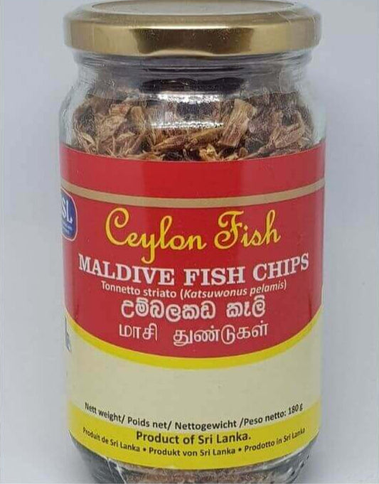 Indu Sri Ceylon Fish Maldive Fish Chips 180g