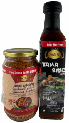 Indu Sri Coconut Sambol 225g (Free Tamarind Sauce)
