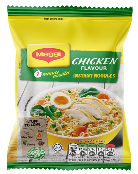 Maggi 2 Minute Chicken Flavour Instant Noodles 74g