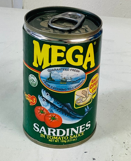 Mega Sardines in Tomato Sauce 155g