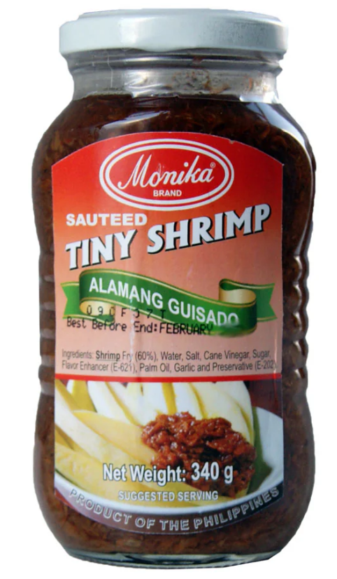 Monika Sauteed Tiny Shrimp Alamang Guisado 340g