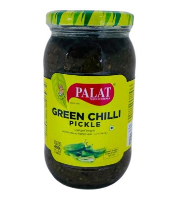 Palat Green Chili Pickle 400g