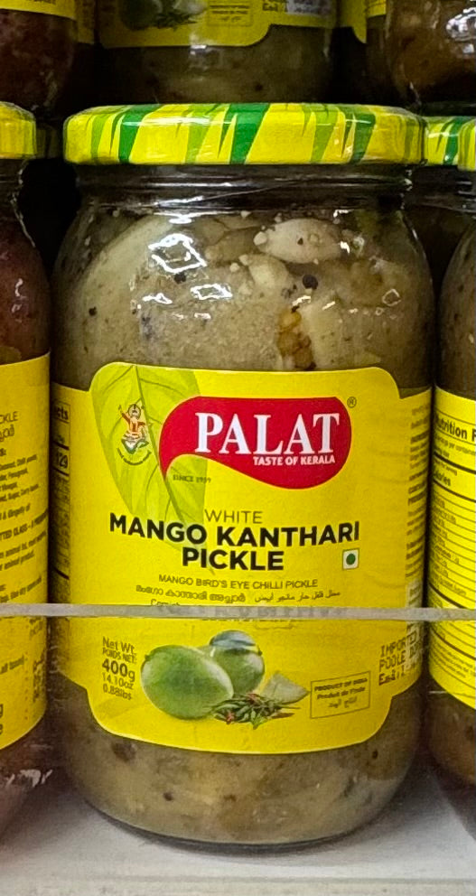 Palat White Mango Kanthari Pickle 400g