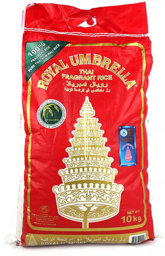 Royal Umbrella Thai Jasmine Rice 10kg