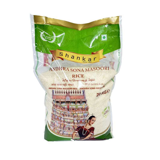 Shankar Andhra Sona Masoori Rice 20kg