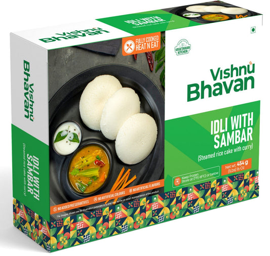 Vishnu Bhava Idli with Sambar 350g
